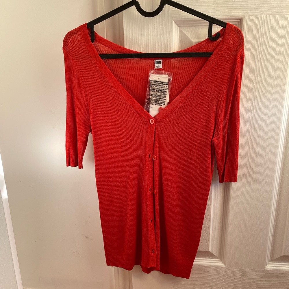 Unilqo short sleeve cardigan 🆕